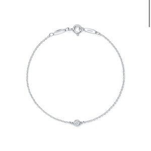Tiffany Sterling DBY Diamond Bracelet